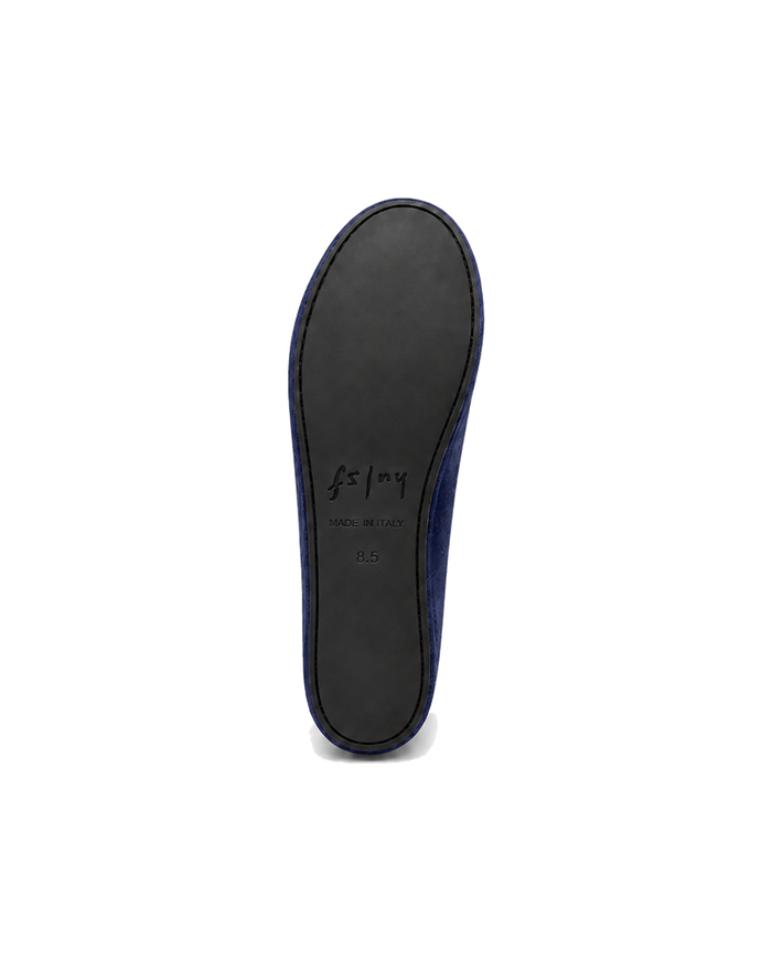 Sloop Navy Suede
