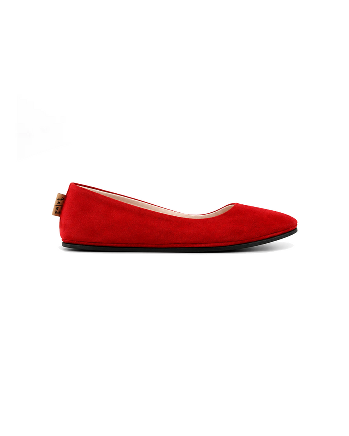 Sloop Red Suede