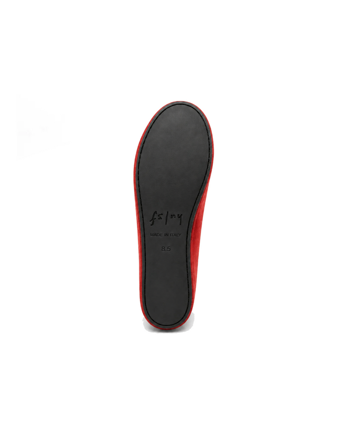 Sloop Red Suede