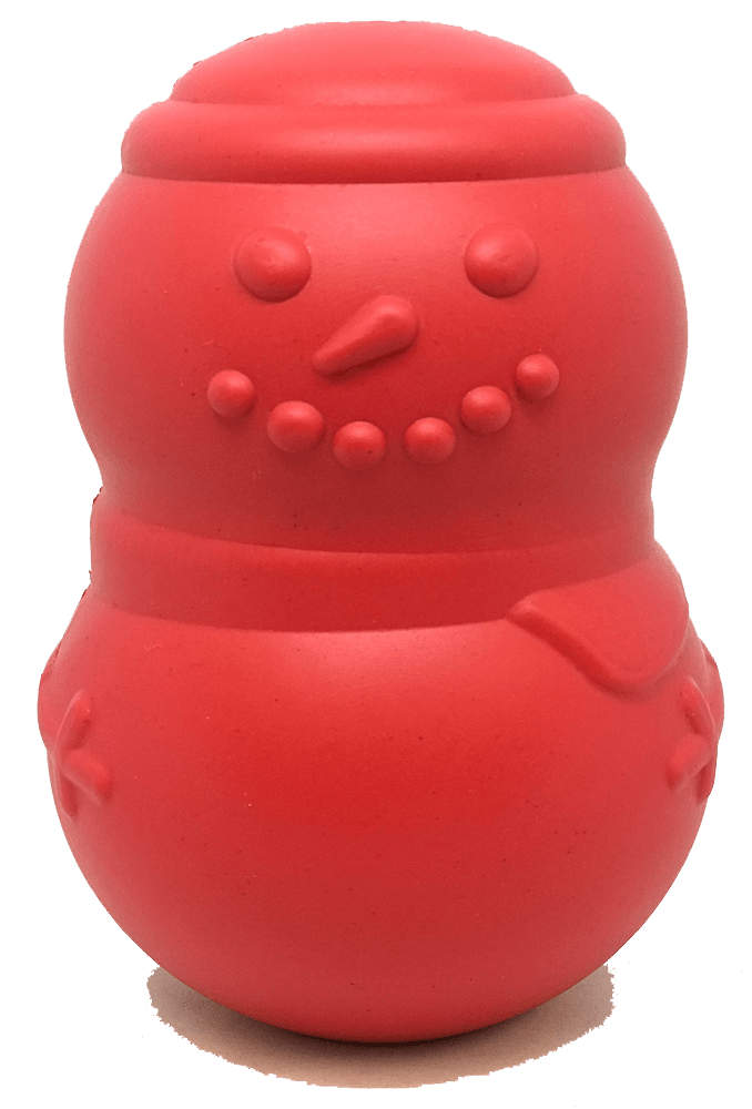 Snowman Dog Toy - Durable Winter Chew Toy for Large Dogs | USA Made