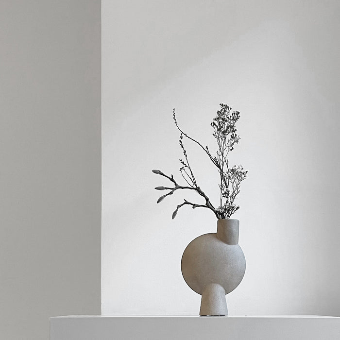 Sphere Vase Bubl, Medio - Taupe, Waterproof