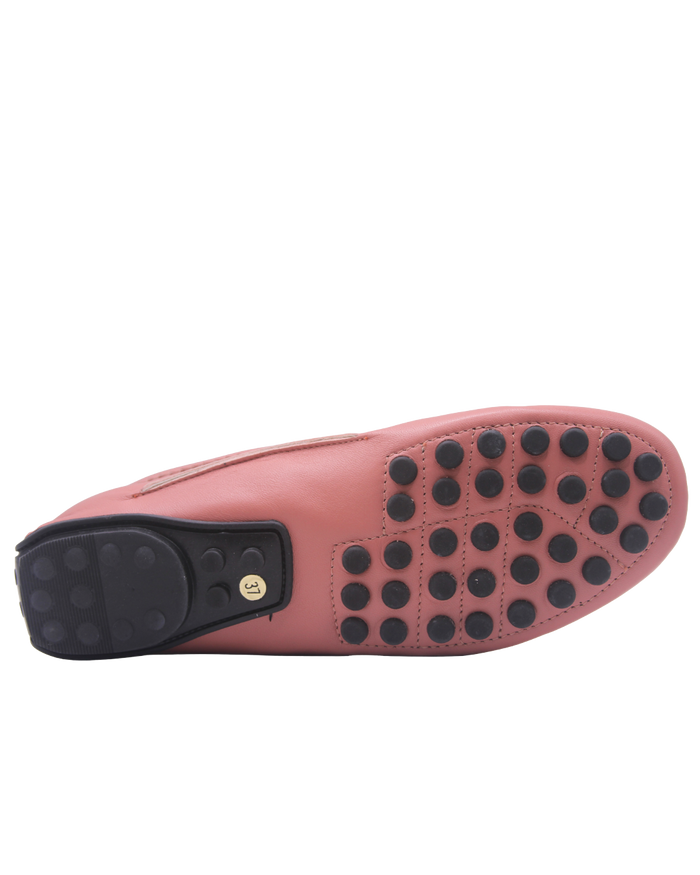 black rubber driving sole - sole view
