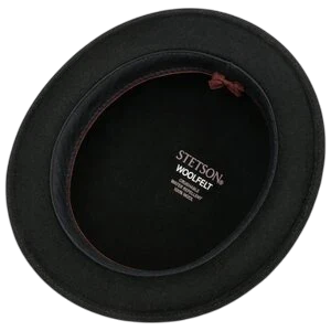 STETSON BOWLER WOOLFELT, BLACK
