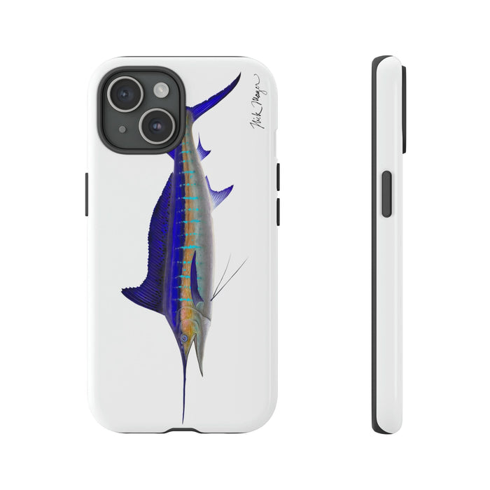 Striped Marlin iPhone 15 Case Printify