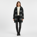 Stylish and comfortable women's jacket, black
