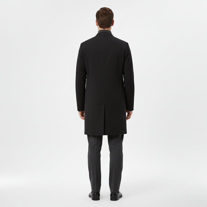 Stylish and Warm Men’s Jacket in Black