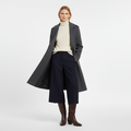 Stylish and warm women's jacket in gray