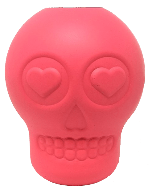Sugar Skull Dog Chew Toy & Treat Dispenser - USA Made | SodaPup