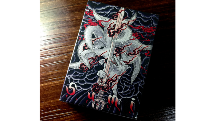 PlayingCardDecks.com-Sumi Kitsune Tale Teller Playing Cards USPCC