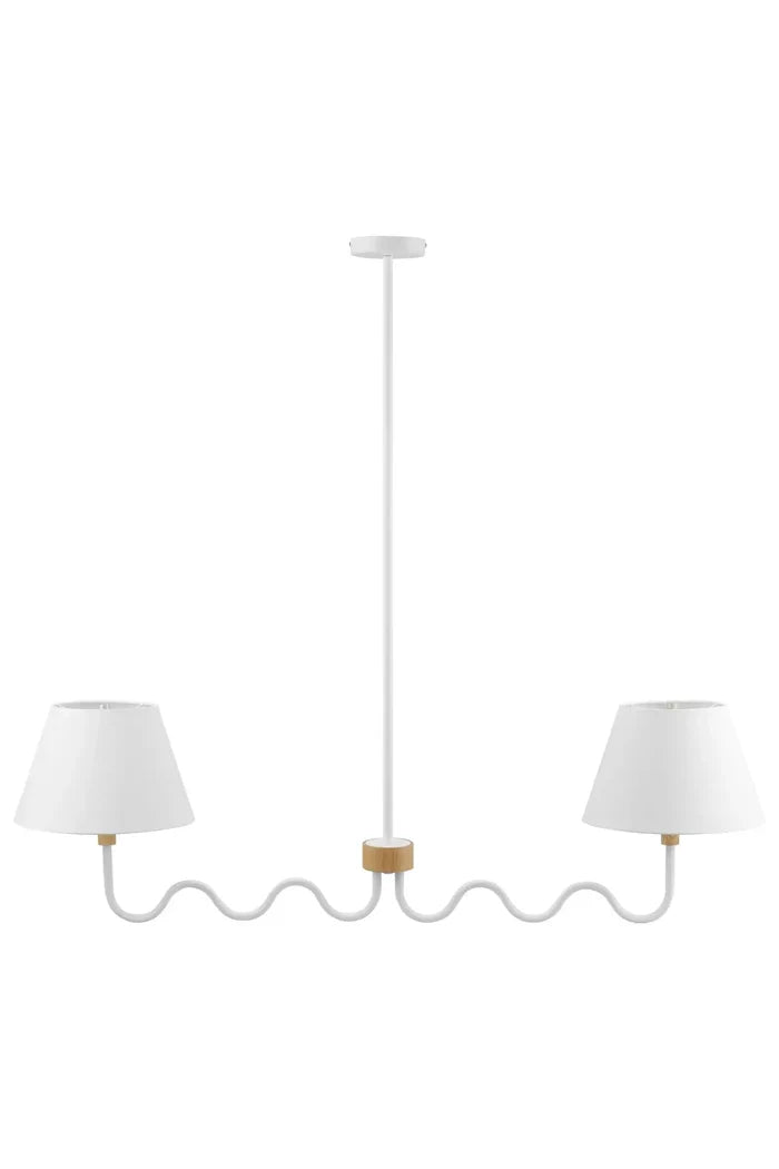 Sunlit Squiggle Arm Pendant - 2 Sizes