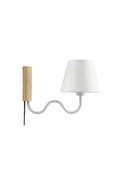 Sunlit Squiggle Arm Wall Sconce
