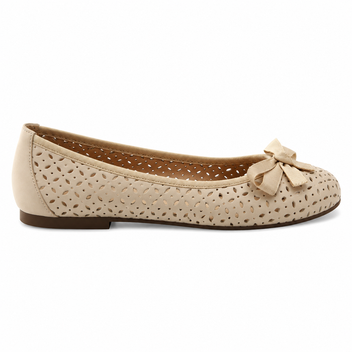 Tessa Beige Leather