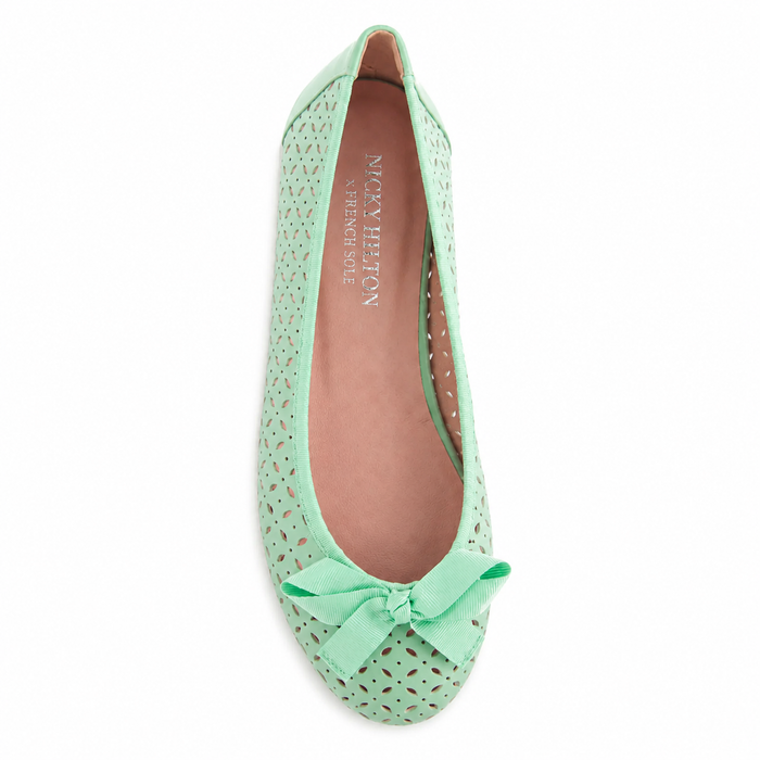 Tessa Mint Leather