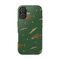 Trout and Flies Phone Case (iPhone) Printify
