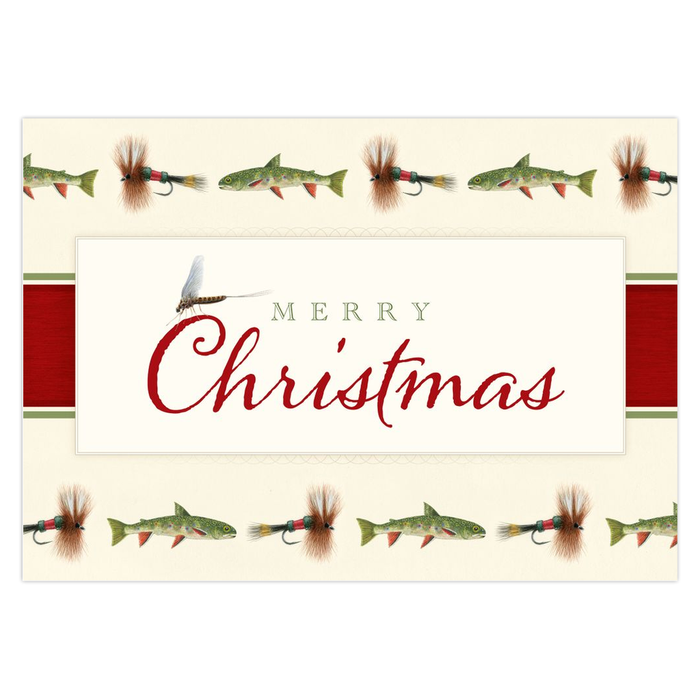 Trout & Flies Christmas Cards Nick Mayer Art