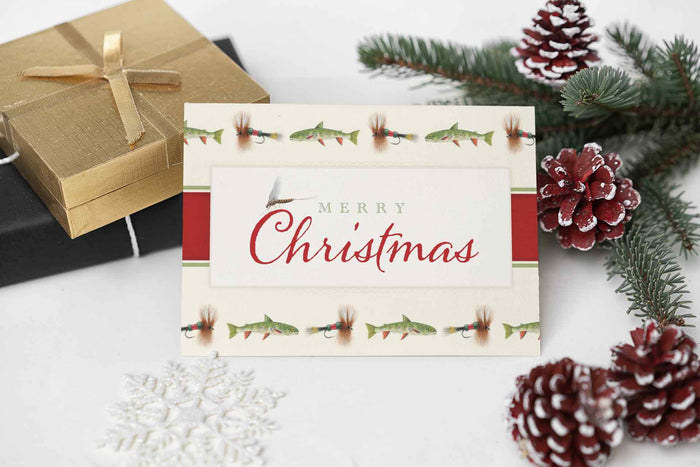 Trout & Flies Christmas Cards Nick Mayer Art