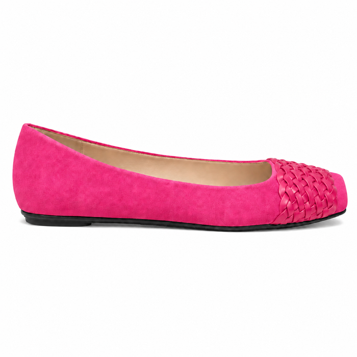 Via Fuchsia Suede Braid