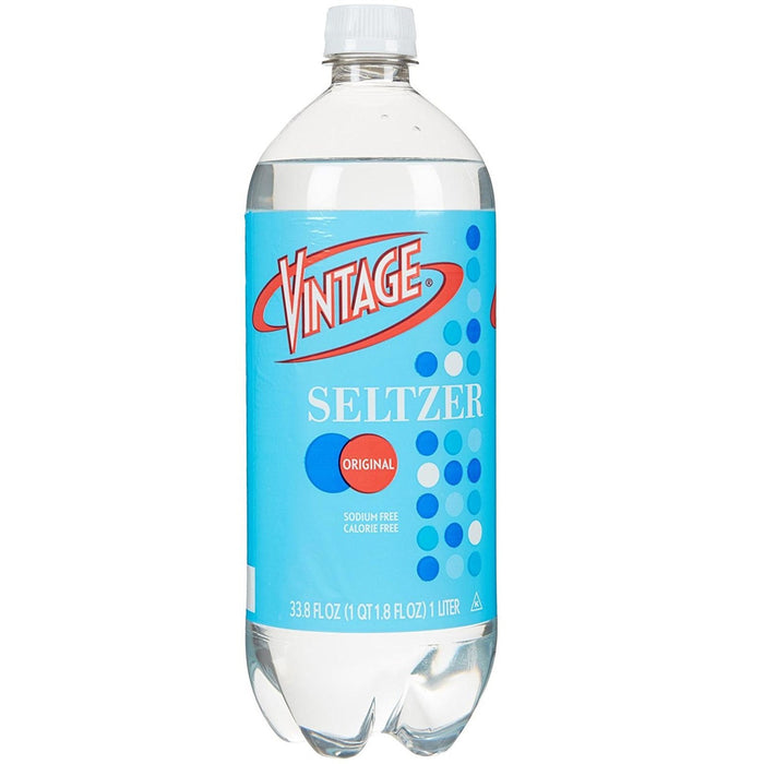 Vintage Seltzer Water, 1 Liter, 15 ct