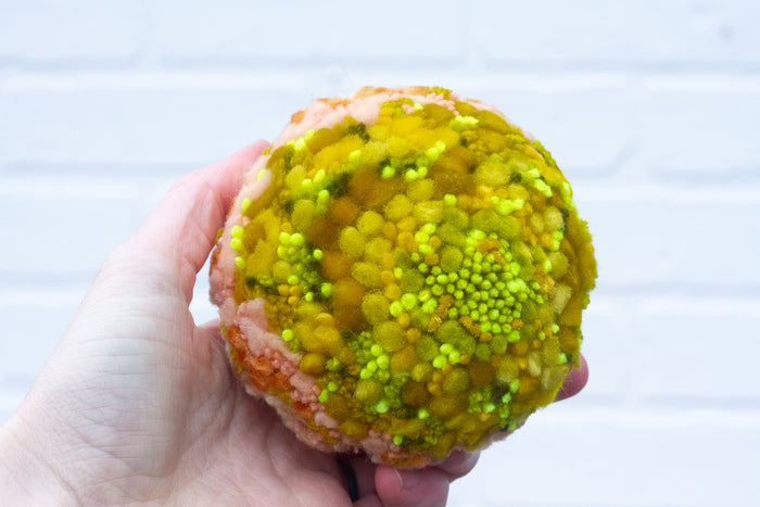 Vintage Tart Tin Puff | Neon + Peaches