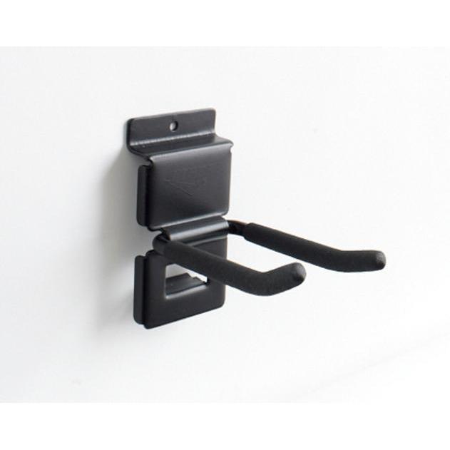 Viper Tool Storage VSW4DBL Slat Wall 4-Inch Double Hook, Black