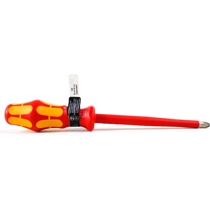 Wera 05006166001 165I Pz 3 X 150 Mm Vde-Insulated Screwdriver For Pozidriv Screws