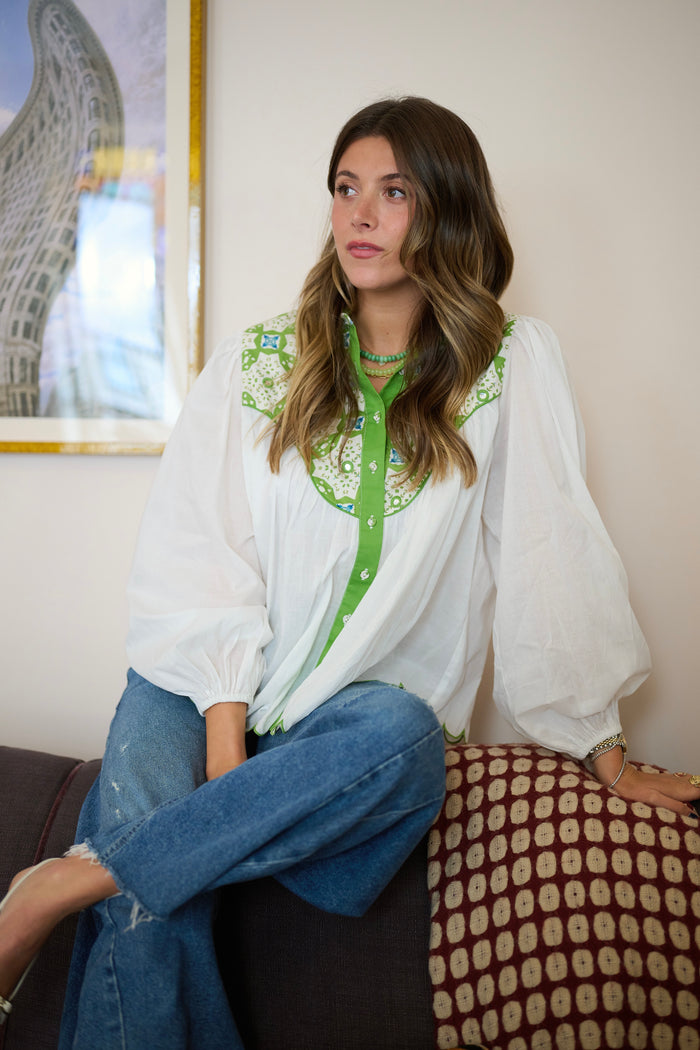 Western Blouse - Maria Green