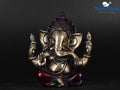 White Whale Ganesha Bhagwan Idol Ganesha Statue Ganpati Murti for Home Entrance Decor Luck Gift Home Décor