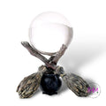 Witches Majick Broom Gazing Ball 🔮 - Crystals