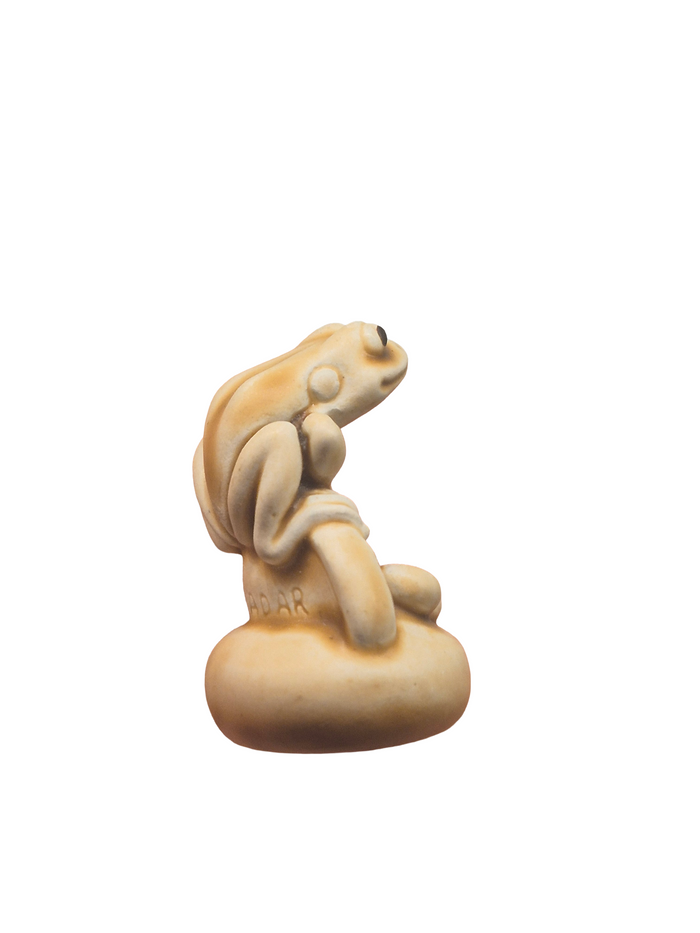 Zadar – Unpainted Frog Figurine