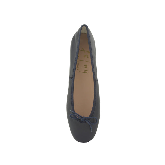 Zoe Navy Leather